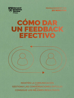 cover image of Cómo dar un feedback efectivo